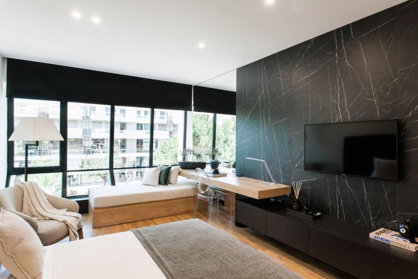 2 Sidebyside Suites In Athens Riviera By The Olon Eksteriør bilde